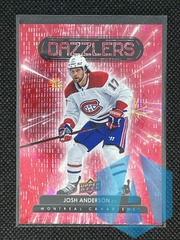 2022-23 Upper Deck Dazzlers Red Josh Anderson #DZ-4 Canadiens